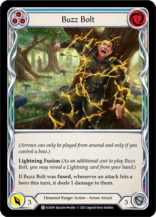Image for Buzz Bolt (Blue) (ELE049) (Tales of Aria) - Flesh and Blood TCG