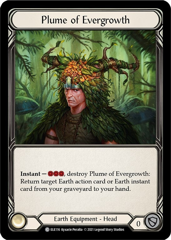 Image for Plume of Evergrowth (ELE116) (Tales of Aria) - Flesh and Blood TCG
