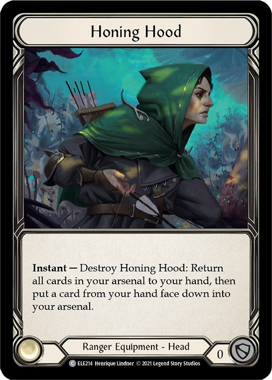 Image for Honing Hood (ELE214) (Tales of Aria) - Flesh and Blood TCG