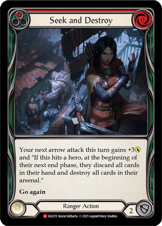 Image for Seek and Destroy (ELE215) (Tales of Aria) - Flesh and Blood TCG
