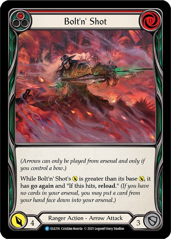 Image for Bolt'n' Shot (Red) (ELE216) (Tales of Aria) - Flesh and Blood TCG