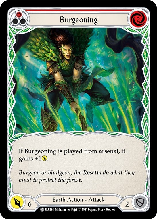 Burgeoning (Red) (ELE134) (Tales of Aria)