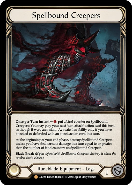 Image for Spellbound Creepers (ELE224) (Tales of Aria) - Flesh and Blood TCG