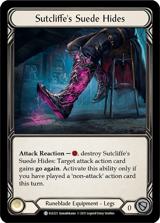 Image for Sutcliffe's Suede Hides (ELE225) (Tales of Aria) - Flesh and Blood TCG