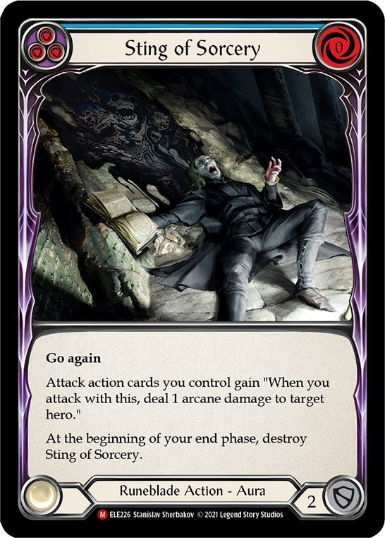 Image for Sting of Sorcery (ELE226) (Tales of Aria) - Flesh and Blood TCG