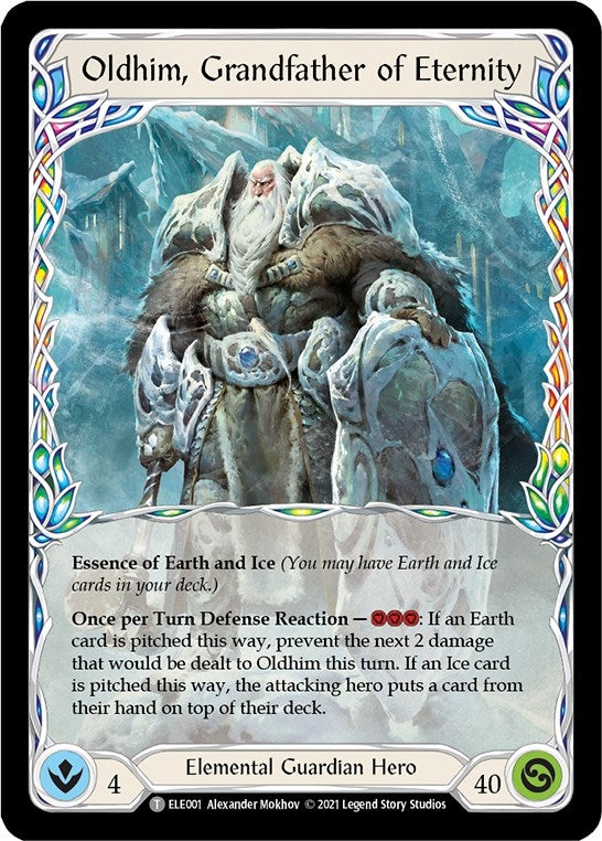 Oldhim, Grandfather of Eternity // Oldhim (ELE001 // ELE002) (Tales of Aria)