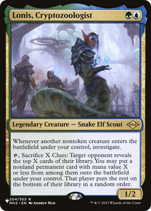 Image for Lonis, Cryptozoologist (204/303) (The List Reprints) - Magic: The Gathering