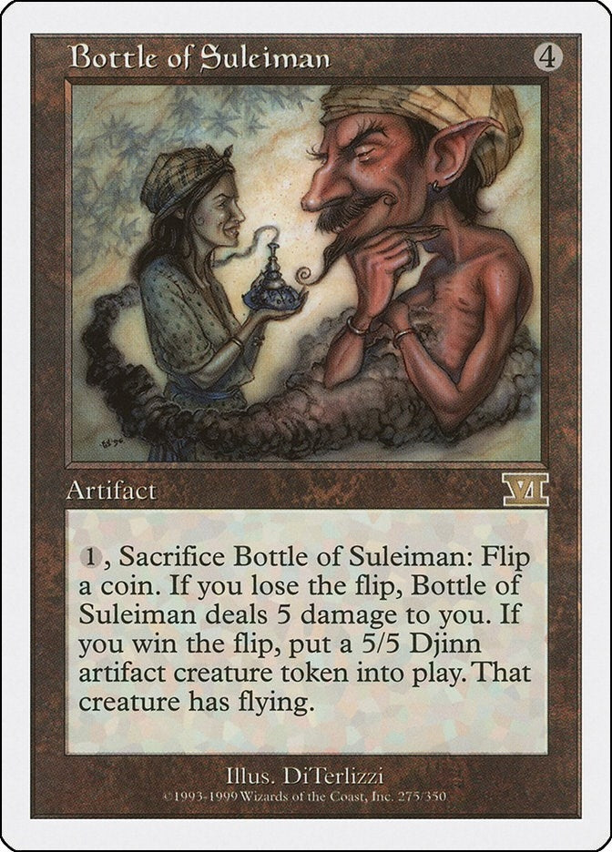 Image for Bottle of Suleiman (275) (Classic Sixth Edition) - Magic: The Gathering
