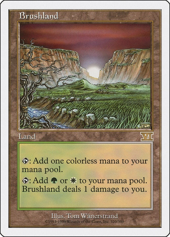 Image for Brushland (320) (Classic Sixth Edition) - Magic: The Gathering