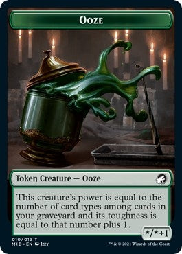 Image for Ooze Token (10) (Innistrad: Midnight Hunt) - Magic: The Gathering
