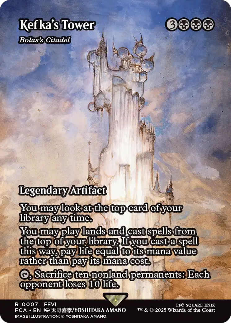 Kefka's Tower - Bolas's Citadel (Showcase) (7) (FCA)