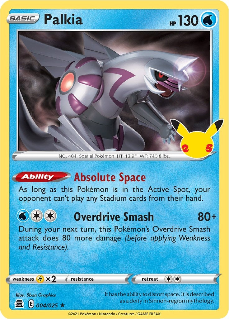 Palkia (004/025) (Celebrations)