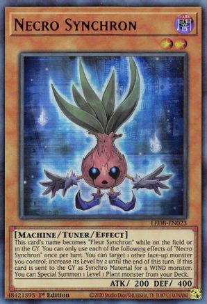 Necro Synchron (LED8-EN023) - Legendary Duelists: Synchro Storm 1st Edition