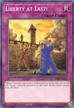Liberty at Last! (LED8-EN034) - Legendary Duelists: Synchro Storm 1st Edition