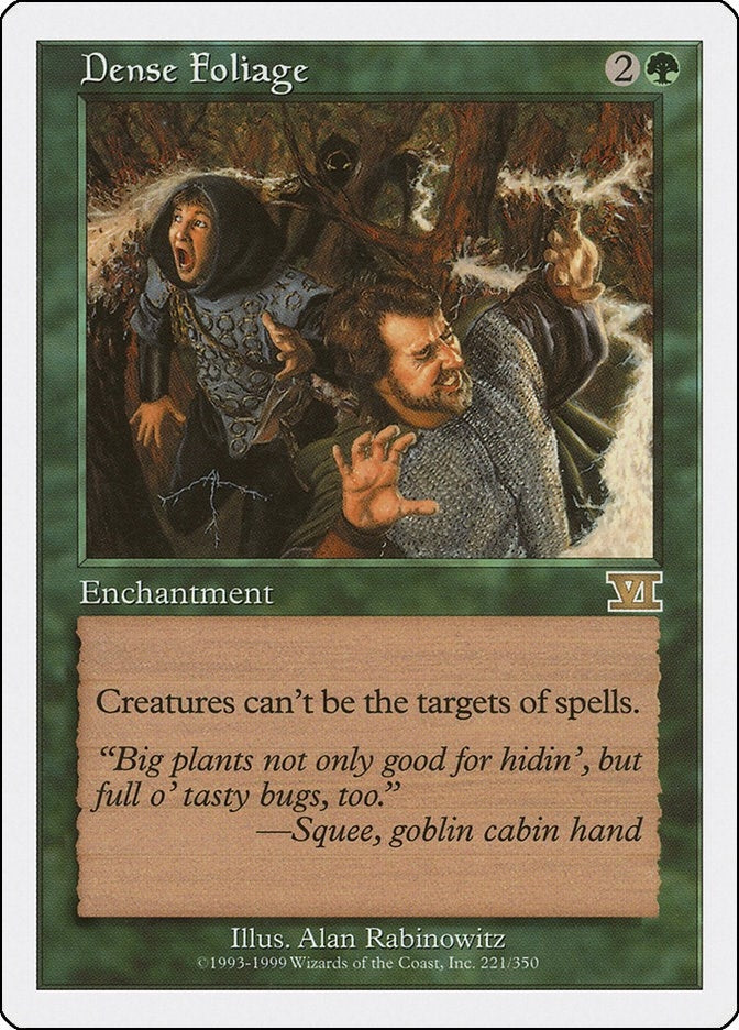 Image for Dense Foliage (221) (Classic Sixth Edition) - Magic: The Gathering