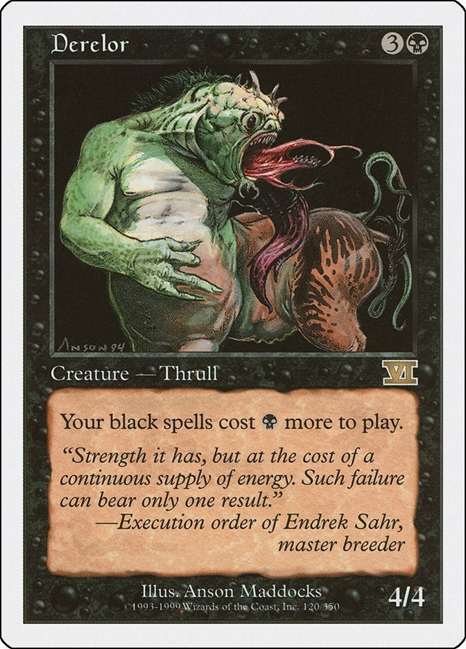 Image for Derelor (120) (Classic Sixth Edition) - Magic: The Gathering