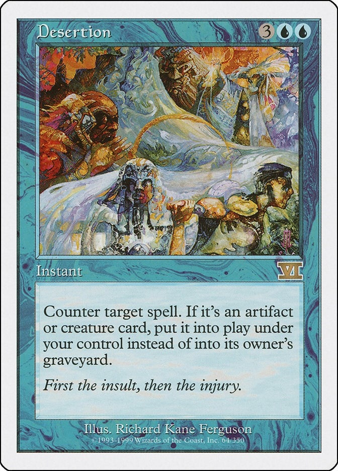 Image for Desertion (64) (Classic Sixth Edition) - Magic: The Gathering