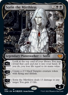 Image for Sorin the Mirthless (Showcase) (297) (Innistrad: Crimson Vow) - Magic: The Gathering