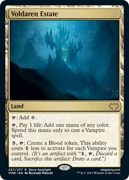 Image for Voldaren Estate (267) (Innistrad: Crimson Vow) - Magic: The Gathering