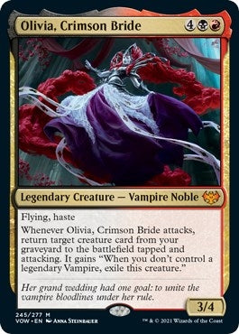 Image for Olivia, Crimson Bride (245) (Innistrad: Crimson Vow) - Magic: The Gathering