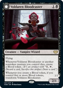 Image for Voldaren Bloodcaster (137) (Innistrad: Crimson Vow) - Magic: The Gathering