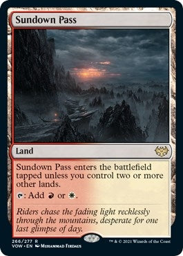 Sundown Pass (266) (Innistrad: Crimson Vow)