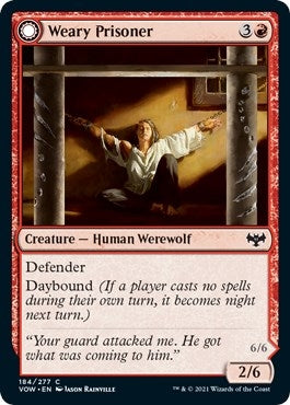 Weary Prisoner (184) (Innistrad: Crimson Vow)