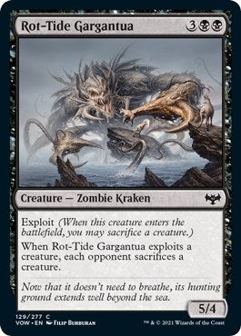 Image for Rot-Tide Gargantua (129) (Innistrad: Crimson Vow) - Magic: The Gathering
