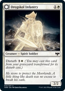 Image for Drogskol Infantry (10) (Innistrad: Crimson Vow) - Magic: The Gathering