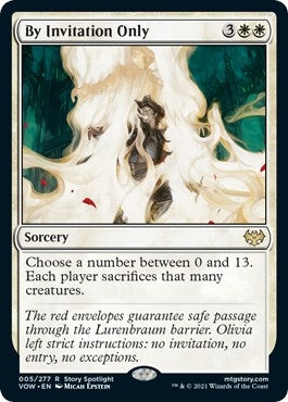 By Invitation Only (5) (Innistrad: Crimson Vow)