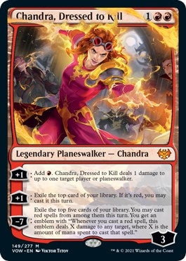 Chandra, Dressed to Kill (149) (Innistrad: Crimson Vow)