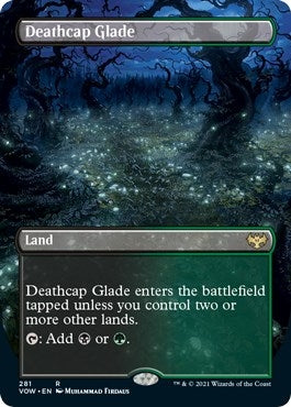 Deathcap Glade (Borderless) (281) (Innistrad: Crimson Vow)