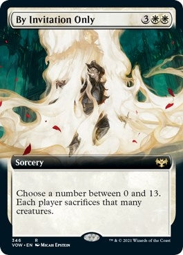By Invitation Only (Extended Art) (346) (Innistrad: Crimson Vow)