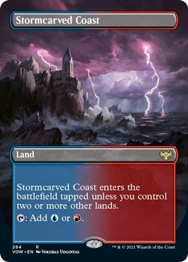 Stormcarved Coast (Borderless) (284) (Innistrad: Crimson Vow)