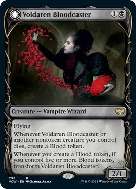 Voldaren Bloodcaster (Showcase) (298) (Innistrad: Crimson Vow)