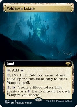 Voldaren Estate (Extended Art) (397) (Innistrad: Crimson Vow)