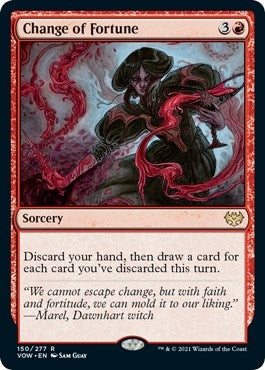 Change of Fortune (150) (Innistrad: Crimson Vow)