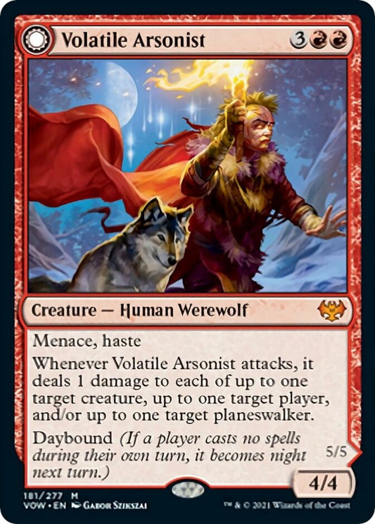 Volatile Arsonist (181) (Innistrad: Crimson Vow)