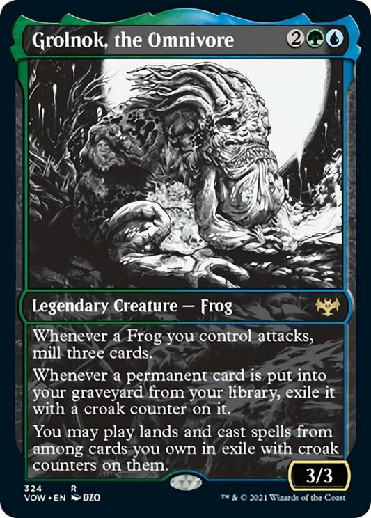 Image for Grolnok, the Omnivore (Showcase) (324) (Innistrad: Crimson Vow) - Magic: The Gathering