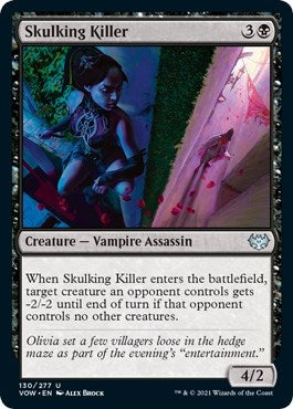 Image for Skulking Killer (130) (Innistrad: Crimson Vow) - Magic: The Gathering