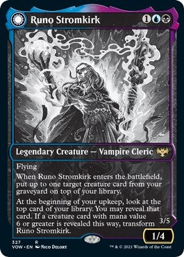Image for Runo Stromkirk (Showcase) (327) (327) (Innistrad: Crimson Vow) - Magic: The Gathering