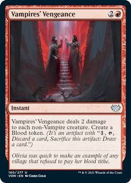 Vampires' Vengeance (180) (Innistrad: Crimson Vow)