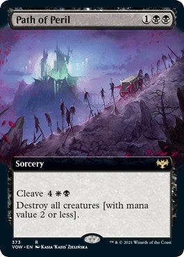 Path of Peril (Extended Art) (373) (Innistrad: Crimson Vow)