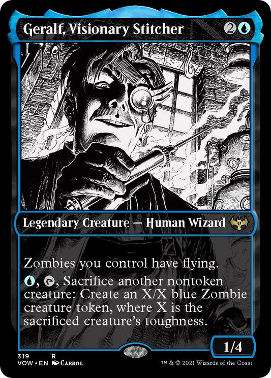Image for Geralf, Visionary Stitcher (Showcase) (319) (Innistrad: Crimson Vow) - Magic: The Gathering