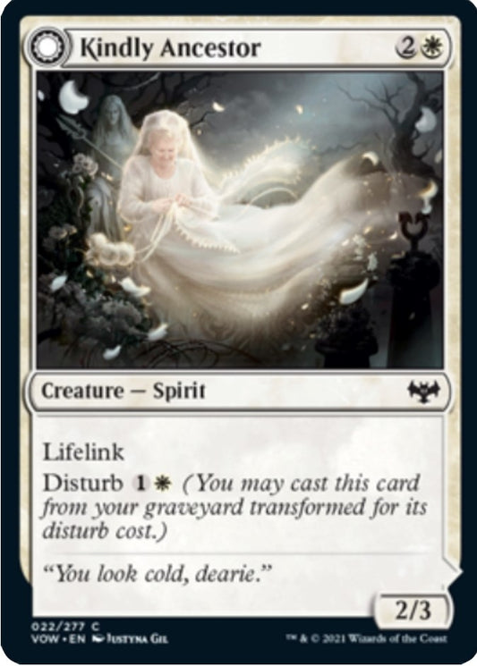 Kindly Ancestor (22) (Innistrad: Crimson Vow)