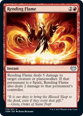 Image for Rending Flame (175) (Innistrad: Crimson Vow) - Magic: The Gathering