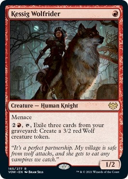 Kessig Wolfrider (165) (Innistrad: Crimson Vow)