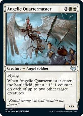 Image for Angelic Quartermaster (2) (Innistrad: Crimson Vow) - Magic: The Gathering