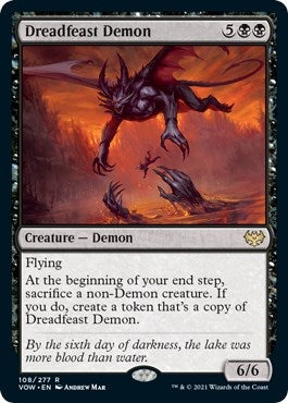 Dreadfeast Demon (108) (Innistrad: Crimson Vow)