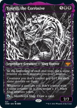 Toxrill, the Corrosive (Showcase) (321) (Innistrad: Crimson Vow)